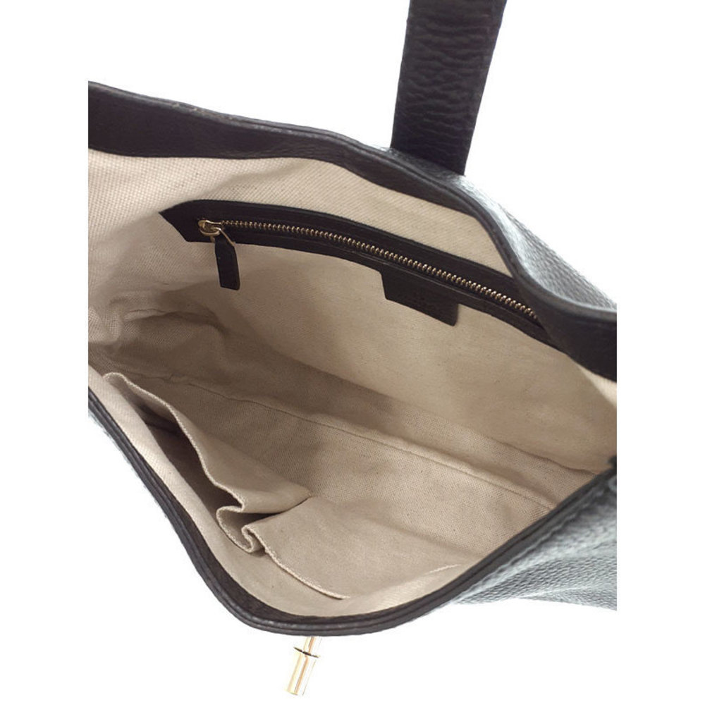 Gucci New Jackie Shoulder Bag Leather Black - Picture 3 of 8